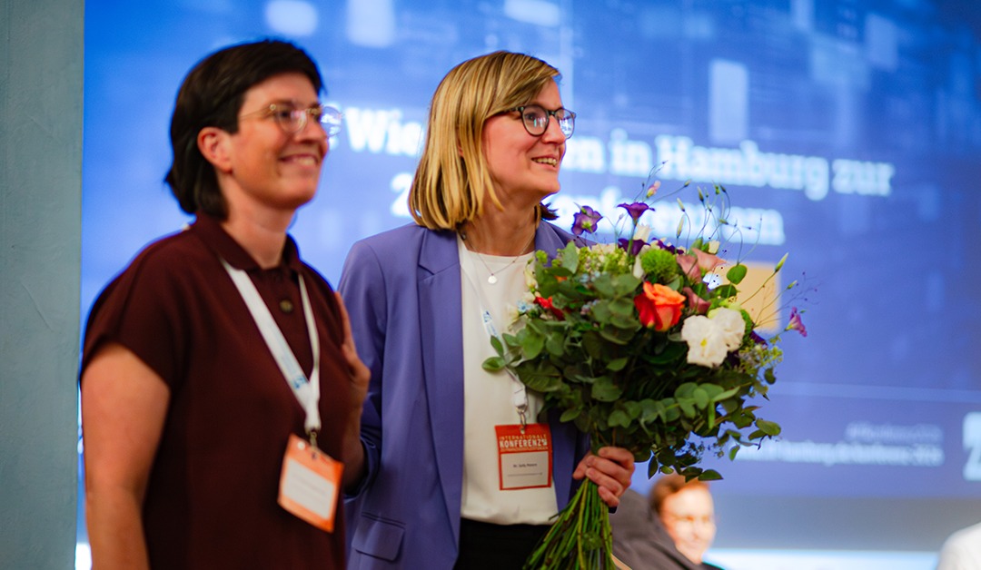 Danke an Dr. Sally Peters für die langjährige vertrauensvolle Zusammenarbeit